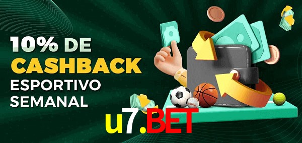 10% de bônus de cashback na u7.bet